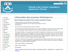 Tablet Screenshot of levasseur.org